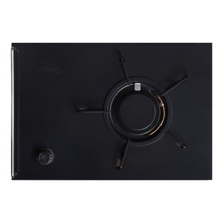TIERRA Camping One Touch 陶瓷塗層桌上燃燒器 + 小袋套組, 黑色的, 1套