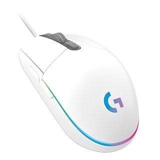 로지텍 G102 2세대 LIGHTSYNC 게이밍 유선마우스, 화이트