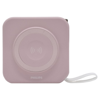PHILIPS 飛利浦 FunCube 2.0多合一磁吸行動電源, DLP4348C-P, 粉色