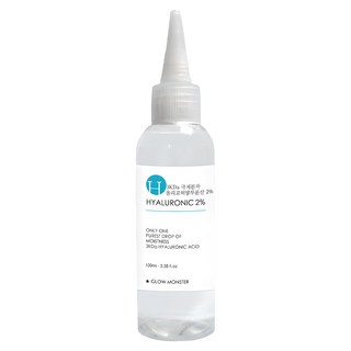 [비건뷰티] 글로우몬스터 3Kda 극저분자 올리고 히알루론산 2% 원액 토너, 100ml, 1개