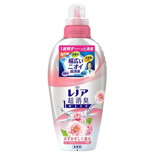 Lenor 蘭諾 超消臭1WEEK 消臭抗菌衣物柔軟精 清新花果香, 530ml, 1瓶