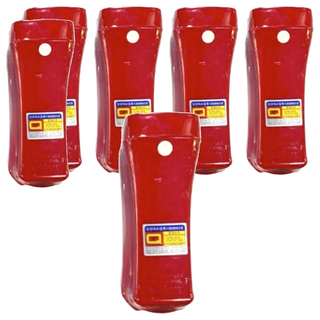 LED 휴대용 비상 조명등, 6개, 레드