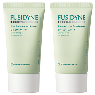 후시다인 더마 트러블 징크 카밍 선크림 SPF50+ PA++++, 2개, 50ml