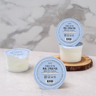 파파오가닉 참좋은 유기가공식품인증 목초 그릭요거트 무가당 플레인, 90g, 1개입, 4개