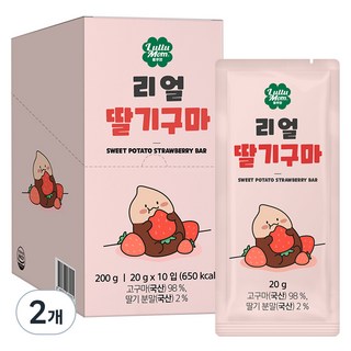 룰루맘 리얼딸기구마 10p, 200g, 2개