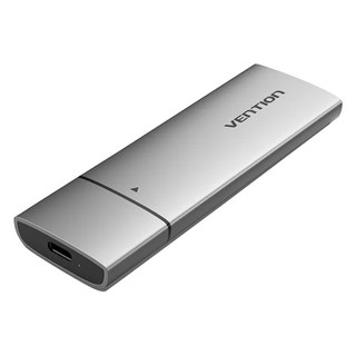 VEnTIOn 威迅 KPG 系列 M.2 NVMe 鋁合金硬碟盒, USB 3.1 Gen 2-C, 10Gbps 傳輸速率, 鋁合金散熱