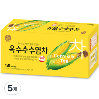 우리차 옥수수수염차, 1.5g, 150개입, 5개
