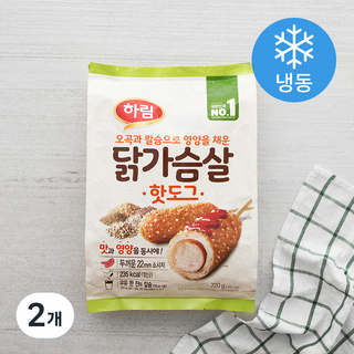하림 닭가슴살 핫도그
