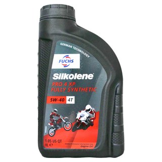 FUCHS 福斯 Silkolene PRO 4 XP 全合成機油 5W-40 4T 1L, 1瓶
