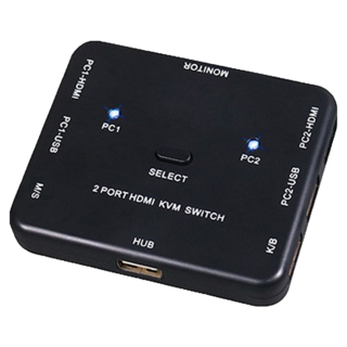 DigiFusion 伽利略 HDMI 4K2K KVM 電腦切換器, 1個