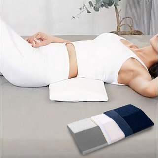 에델린 허리받침 향균 메모리폼 수면요추베개, 네이비