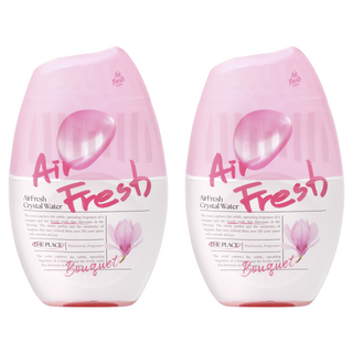 에어후레쉬 크리스탈워터 실내용 대용량 방향제 부케향, 400ml, 2개