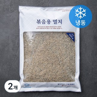 이어수산 볶음용 멸치 (냉동), 500g, 2봉