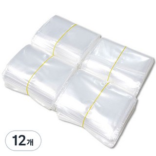 Green Vinyl 一般夾鏈袋 7*8cm, 7x8cm, 100入, 12個