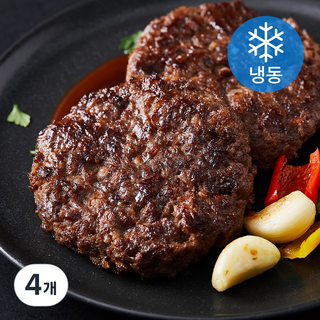 설성목장 한우 함박스테이크 (냉동), 100g, 4개