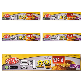 롯데호일 실속형 25cm x 30m, 5개