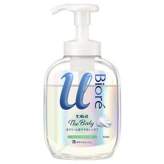Biore 蜜妮 台灣公司貨 高彈潤沐浴慕絲 自然草本香, 540ml, 1瓶