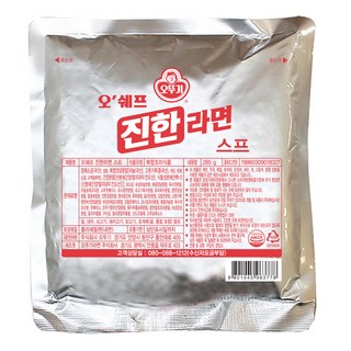 오뚜기 오쉐프 진한라면 스프 285g 2개 상품 이미지