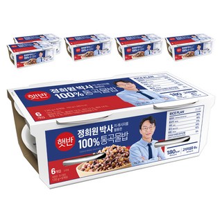 햇반 통곡물밥, 130g, 36개