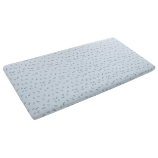 抱抱羊 Mattress Sheet 嬰兒床單, 藍色小星星羊, 60 x 120cm 70 x 140cm床墊適用, 1個