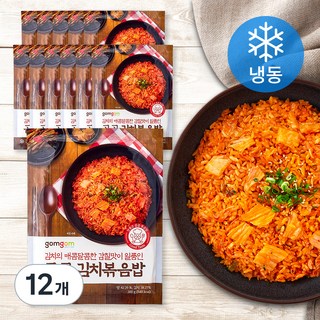 곰곰 김치볶음밥 (냉동), 300g, 12개 대표 이미지 - 냉동 볶음밥 추천