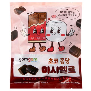 곰곰 초코 퐁당 마시멜로, 10.5g, 18개