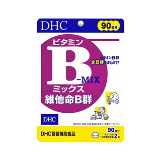 DHC 台灣公司貨 維他命B群 90日份, 支持能量代謝,均衡攝取,確保營養充足, 180顆, 200mg, 1包