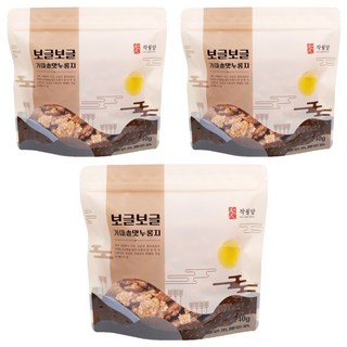 작월담 보글보글 끓여먹는 가마솥 맛 누룽지, 240g, 3개