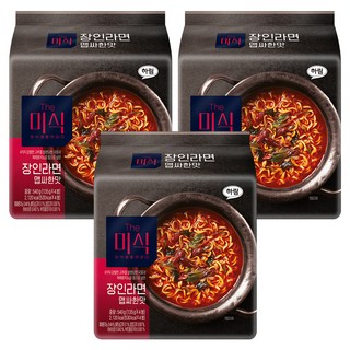 더미식 장인라면 맵싸한맛 135g, 12개