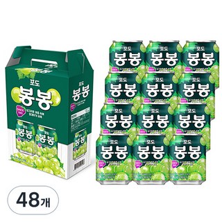 포도 봉봉, 238ml, 48개