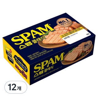스팸 클래식, 200g, 12개