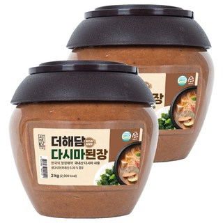 더해담 다시마 된장, 2kg, 2개