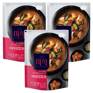 더미식 우렁 된장찌개, 350g, 3개