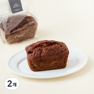 밀도 바나나파운드 케이크, 130g, 2개