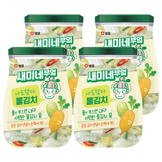 새미네부엌 물김치 양념, 130g, 4개