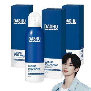 다슈 데일리 쿨링 두피 스프레이, 200ml, 3개