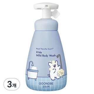 궁중비책 마일드 바디워시, 300ml, 3개