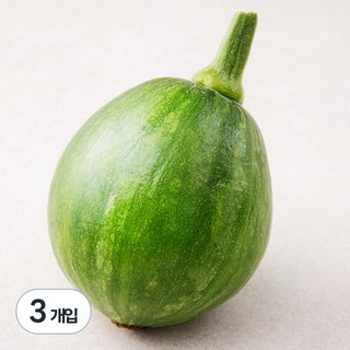 국내산 둥근 호박, 1개입, 3개