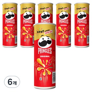 프링글스 오리지날, 110g, 6개 대표 이미지 - 프링글스 맛 비교 추천
