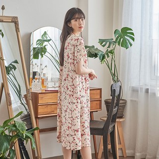 디노바시 여성용 레이온 실내 반팔원피스