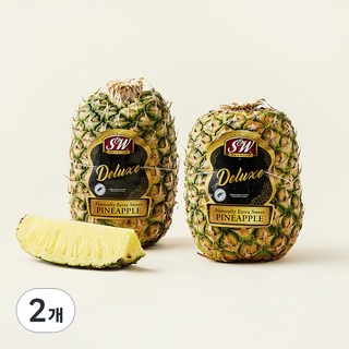 신세계푸드 크라운레스 디럭스 파인애플 점보 2통, 3.5kg, 2개