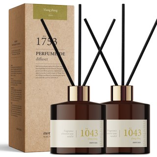 메르헨트 퍼퓸 드 디퓨저 200ml 2p + 리드스틱 10p 세트, 일랑일랑, 1세트