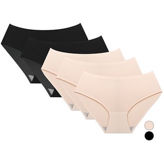 글램공감 여성용 올데이즈 심리스팬티 무봉제 노라인 팬티 5종세트