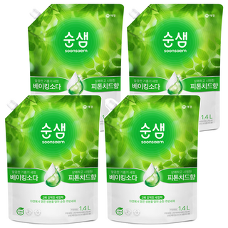 순샘주방세제 사용 모습