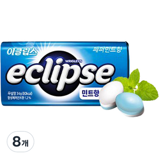 이클립스 페퍼민트향 Tin, 34g, 8개