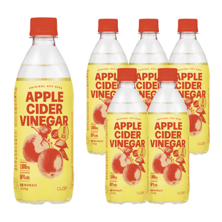 클룹 애사비소다 오리지널 탄산음료, 500ml, 6개