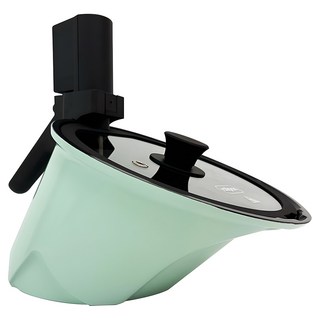 바이탈플랜트 롤팬 인덕션 뉴오리지널 자동회전냄비 민트, 25cm, 1개