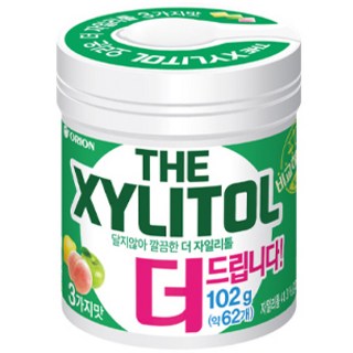 오리온 더자일리톨 츄잉껌, 102g, 1개