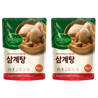 비비고 삼계탕, 800g, 2개