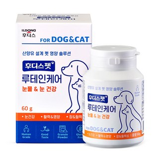 후디스펫 반려동물 영양제, 눈물개선/눈건강, 1개, 60g
